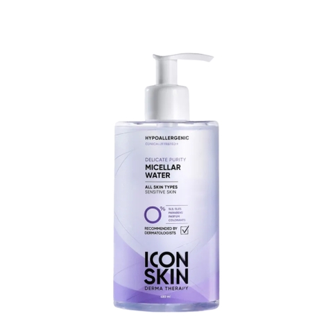 ICON SKIN DELICATE PURITY MICELLAR WATER /  NƯỚC TẨY TRANG DỊU NHẸ CHO LÀN DA SẠCH KHỎE & CÂN BẰNG 