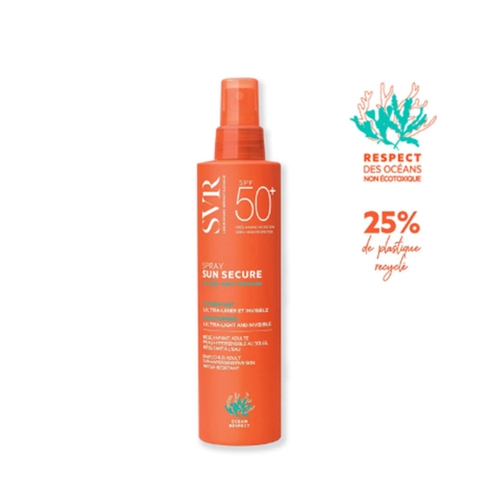 Xịt Chống Nắng SVR Sun Secure Spray SPF50+ (200ml): Bảo Vệ Toàn Diện Cho Cả Gia Đình