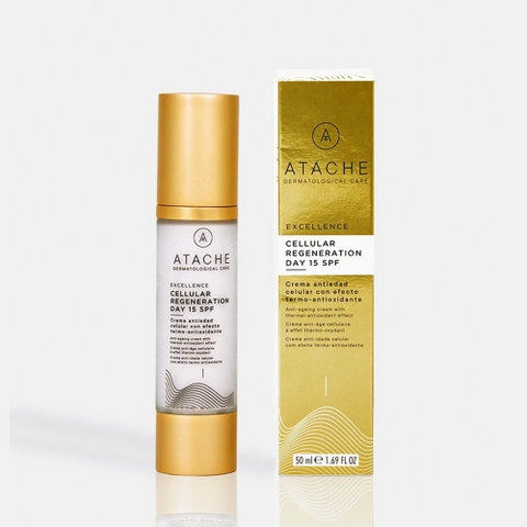 Atache Excellence Cellular Regeneration Day SPF15: Kem Dưỡng Tái Tạo Tế Bào & Chống Lão Hóa Ban Ngày Toàn Diện