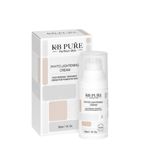KB PURE Phyto Lightening Cream (30ml) – Kem Tái Tạo, Làm Sáng Và Phân Giải Sắc Tố Bề Mặt 