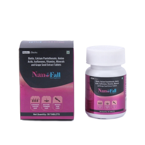 Nanofall Hair Supplement: Viên Uống Mọc Tóc Bản Cải Tiến Với Biotin 10000mcg – Giải Pháp Cho Mái Tóc Dày Khỏe