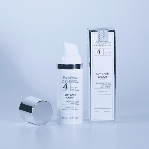 Profiderm Professional SPF Sun Care Cream: Kem Chống Nắng Dưỡng Ẩm Thế Hệ Mới – Bảo Vệ Phổ Rộng & Dịu Nhẹ Tuyệt Đối