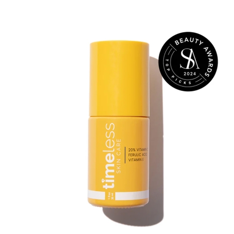 TIMELESS 20% VITAMIN C + E FERULIC ACID SERUM: Tinh Chất Chống Oxy Hóa Vàng - Dưỡng Sáng, Mờ Thâm & Kích Thích Collagen