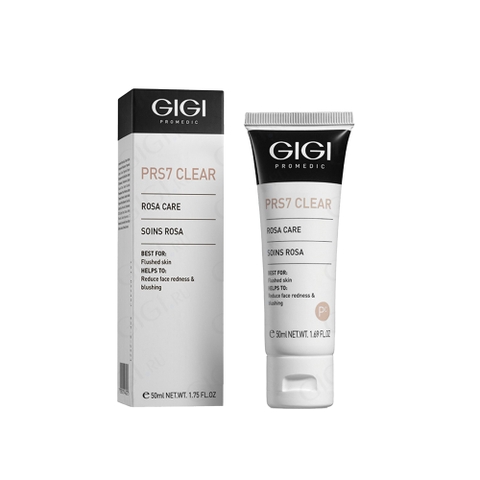 GIGI PRS7 CLEAR ROSA CARE CREAM - Kem Dưỡng Giảm Đỏ, Phục Hồi Tình Trạng Trứng Cá Đỏ