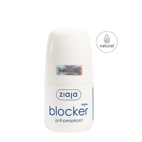 Ziaja Blocker Anti-perspirant – Lăn Khử Mùi Đặc Trị & Kiểm Soát Mồ Hôi Vùng Nách