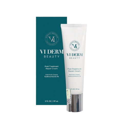 VI DERM POST TREATMENT REPAIR CREAM: Kem Phục Hồi & Làm Dịu Da Chuyên Sâu Sau Liệu Trình