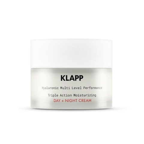 KLAPP Hyaluronic Triple Action Moisture Day + Night Cream: Kem Dưỡng Ẩm Đa Tầng, Phục Hồi Độ Đàn Hồi & Căng Bóng Da