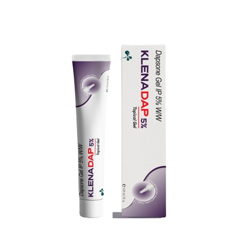 Klenadap 5% Dapsone Gel 15g - Giải Pháp Vàng Cho Mụn Nội Tiết & Mụn Viêm