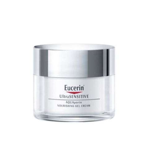 EUCERIN ULTRASENSITIVE AQUAPORIN NOURISHING GEL CREAM: Kem Dưỡng Cấp Ẩm Sâu 24H, Cho Da Thường Đến Da Hỗn Hợp