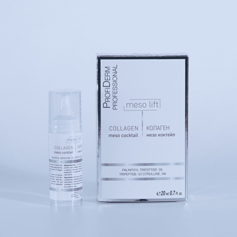 Profiderm Professional COLLAGEN MESO COCKTAIL: Huyết Thanh Collagen Meso Không Kim – Tái Tạo & Nâng Cơ Toàn Diện