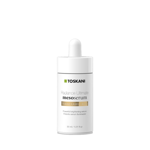 TOSKANI Radiance Ultimate Mesoserum: Tinh Chất Ức Chế Sắc Tố, Dưỡng Sáng Và Đồng Nhất Màu Da