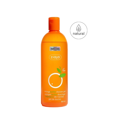 Ziaja Orange Butter Shower Gel – Sữa Tắm Sáp Cam Dưỡng Ẩm & Làm Mềm Da Tức Thì