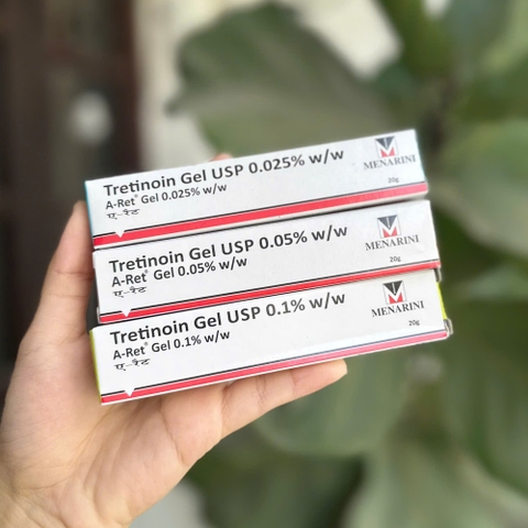 TRETINOIN GEL USP MENARINI: Giải Pháp Toàn Diện Cho Làn Da Mụn, Lão Hóa & Sắc Tố