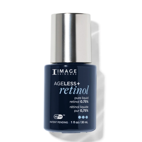 IMAGE Skincare AGELESS+ Retinol Pure Liquid Retinol 0.75% – Serum retinol tinh khiết dành cho người đã sử dụng retinol nồng độ cao da dầu, mụn