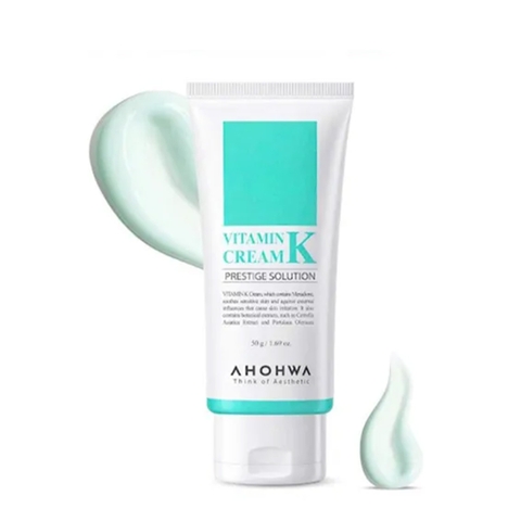 AHOHWA VITAMIN K CREAM / KEM TRỊ MỎNG ĐỎ, GIÃN MAO MẠCH, DA NHIỄM CORTICOID 