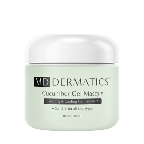 MD DERMATICS Cucumber Gel Masque: Mặt Nạ Lạnh Dưa Leo Làm Dịu, Cấp Ẩm & Phục Hồi Da Tổn Thương