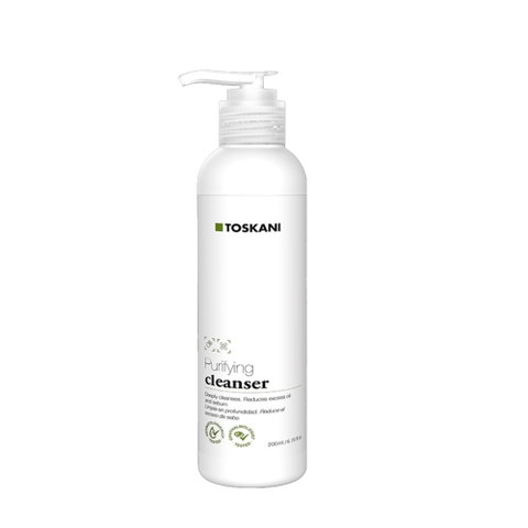 TOSKANI Purifying Cleanser: Sữa Rửa Mặt Thanh Lọc, Kiềm Dầu & Ngăn Ngừa Mụn Chuyên Sâu