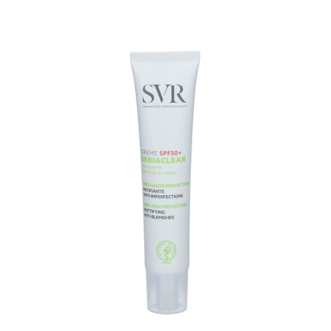 SVR Sebiaclear Creme SPF50+: Kem Chống Nắng Giảm Mụn Và Kiểm Soát Dầu Vượt Trội