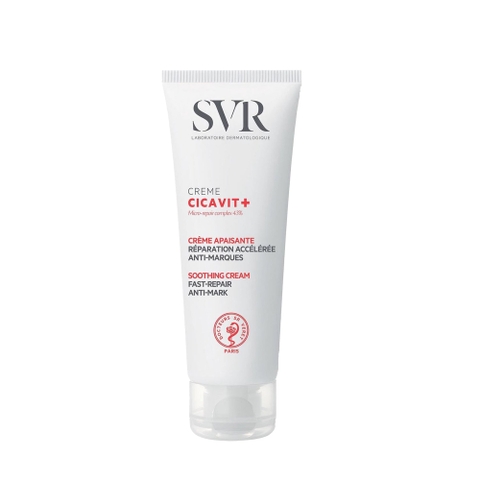 SVR Cicavit+ Creme: Kem Dưỡng Phục Hồi, Làm Dịu Da Kích Ứng Và Tái Tạo Da Gấp 7 Lần