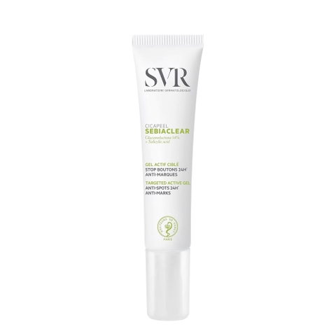 SVR Sebiaclear Cicapeel: Gel Chấm Mụn Cấp Tốc 