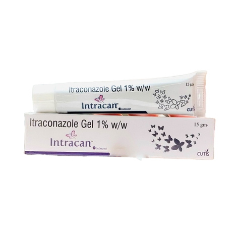 INTRACAN (Itraconazole 1%):  Gel Kháng Nấm Chuyên Sâu – Điều Trị Nhiễm Trùng Da, Móng Tay & Móng Chân
