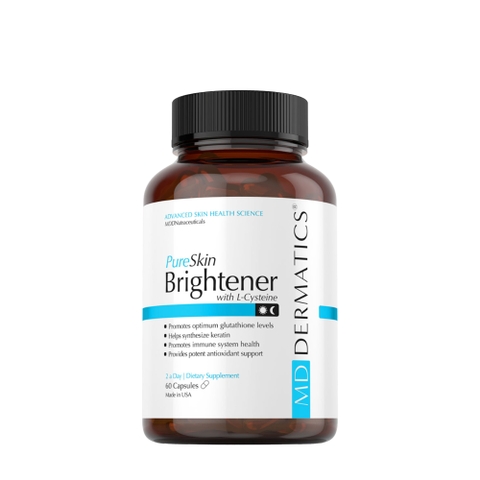 MD Dermatics PureSkin Brightener: Viên Uống Trị Nám Nội Tiết, Làm Sáng Da & Chống Lão Hóa Thế Hệ Mới