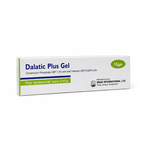 Dalatic Plus Gel (15gm) – Gel Bôi Hỗ Trợ Giảm Mụn Trứng Cá, Kháng Viêm Vùng Da Mụn