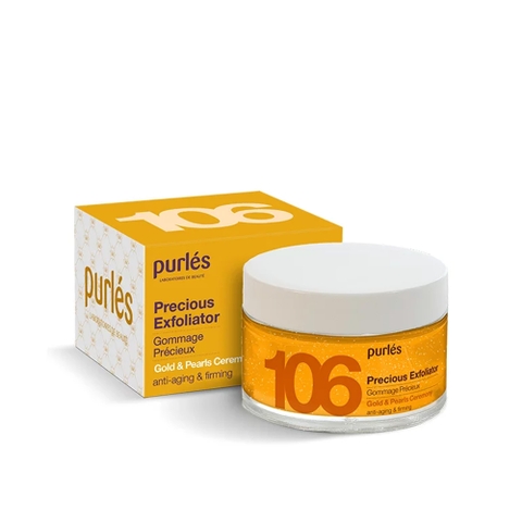 Purlés Precious Exfoliator (106): Đẳng Cấp Tẩy Tế Bào Chết Từ Ngọc Trai Và Đá Sapphire