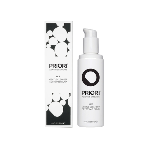 PRIORI LCA GENTLE CLEANSER: Gel Rửa Mặt Dịu Nhẹ - Làm Sạch Sâu, Phục Hồi & Chống Lão Hóa Cho Da Nhạy Cảm