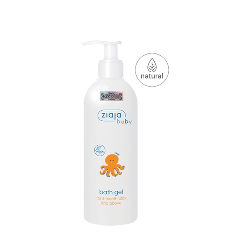 Ziaja Baby Bath Gel For 3 Months And Above 300Ml – Gel Tắm Dịu Nhẹ Cho Bé Từ 3 Tháng Tuổi