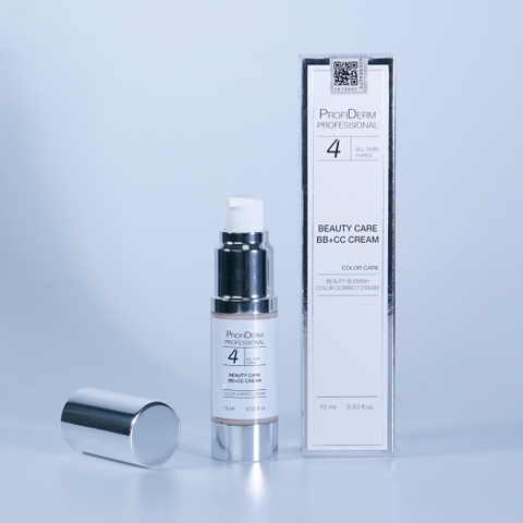 Profiderm Professional Beauty Care BB + CC Cream: Kem Trang Điểm Dưỡng Da & Chống Nắng Đa Công Dụng