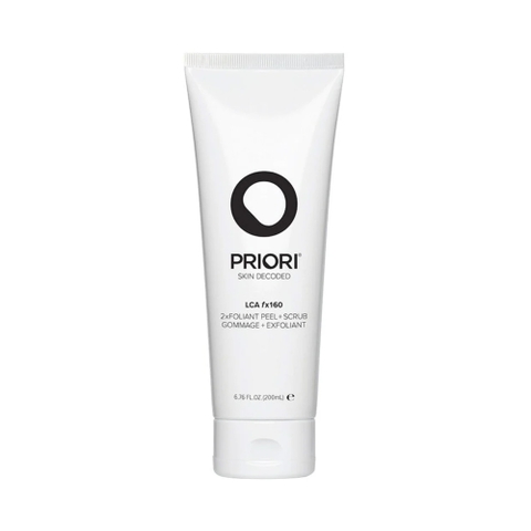 PRIORI LCA 2XFOLIANT PEEL+SCRUB: Tẩy Tế Bào Chết Kép Hoàn Hảo - Liệu Pháp Microdermabrasion Tại Nhà Cho Mặt & Body