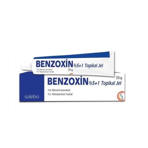 BENZOXIN 5%+1% TOPICAL GEL: Giải Pháp Đặc Trị Mụn Cấp Tốc - Kháng Khuẩn, Giảm Viêm