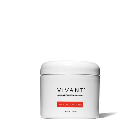 Vivant Sulfur Clay Mask – Mặt Nạ Đất Sét Lưu Huỳnh Đặc Trị Mụn & Kiểm Soát Dầu Nhờn