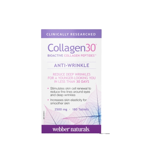 Webber Naturals Collagen30® Anti-Wrinkle – Bí Quyết Trẻ Hóa Da Trong 30 Ngày