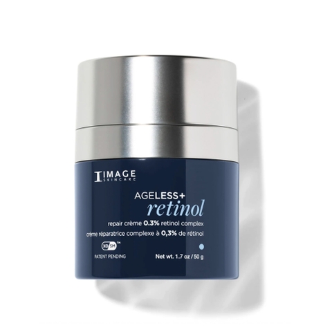 IMAGE Skincare AGELESS+ Retinol Repair Crème 0.3% Retinol Complex – Kem dưỡng retinol làm sáng và chống lão hóa cho người mới bắt đầu, da nhạy cảm, da khô.