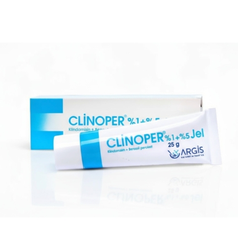 Clinoper 1% + 5% Jel: Giải Pháp Giúp Giảm Mụn Viêm Và Gom Cồi Mụn Hiệu Quả