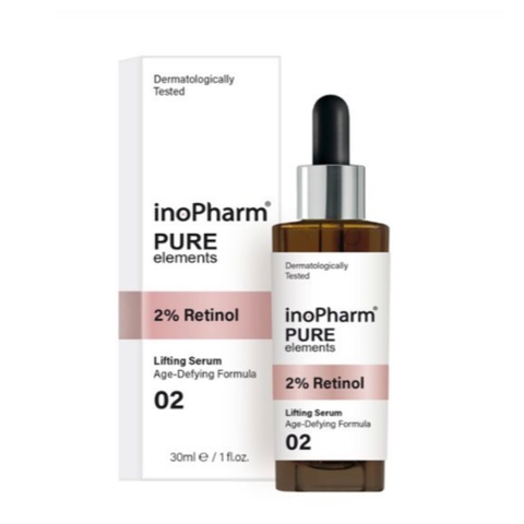 INOPHARM 2% RETINOL SERUM: Tinh Chất Làm Mịn, Trẻ Hóa & Sáng Da - Giải Pháp Vượt Trội Cho Làn Da Lão Hóa