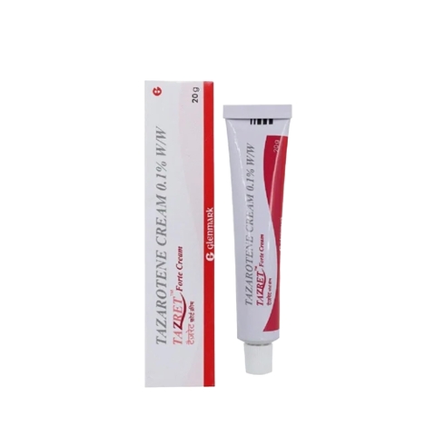 TAZAROTENE GEL 0.1% (TAZRET GEL): Gel Đặc Trị Mụn, Sẹo & Dày Sừng - Tái Tạo Làn Da Khỏe Mạnh