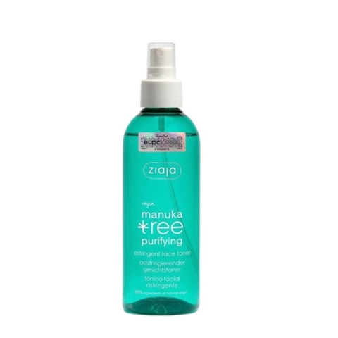 Ziaja Manuka Tree Purifying Astringent Face Toner 200ml – Toner Dạng Xịt Se Khít Lỗ Chân Lông & Giảm Mụn