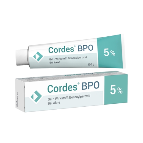 Cordes® BPO 5% Gel – Giải Pháp Đặc Trị Mụn Trứng Cá Cấp Độ Trung Bình