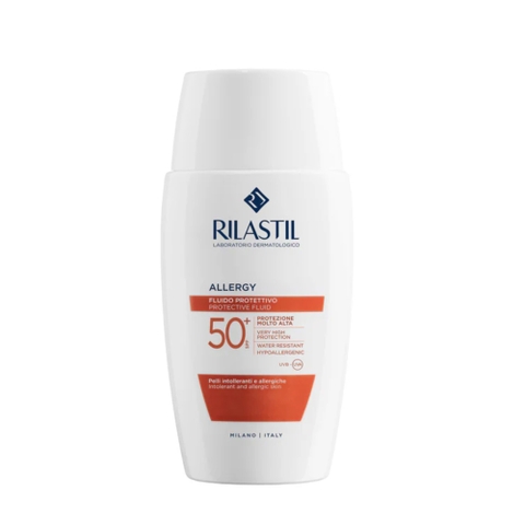 RILASTIL ALLERGY FLUIDO PROTETTIVO SPF 50+: Kem Chống Nắng Phổ Rộng - Bảo Vệ Toàn Diện Cho Da Dị Ứng & Nhạy Cảm