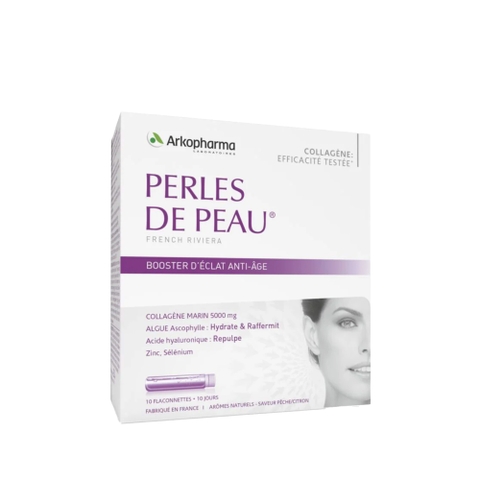 Perles de Peau® Booster d'éclat Anti-âge – Nước Uống  Đánh Thức Làn Da Căng Bóng, Trẻ Hóa Tức Thì