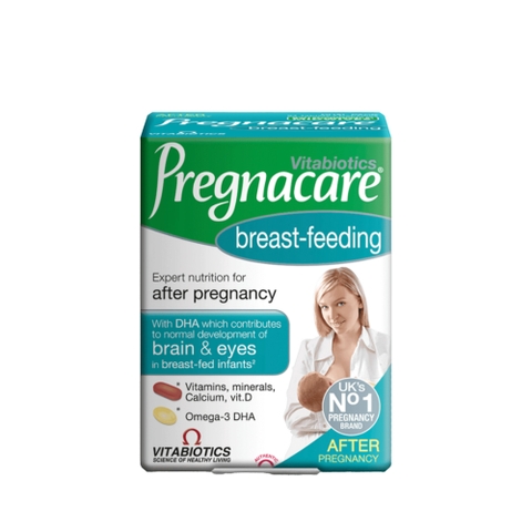 VITABIOTICS PREGNACARE BREAST-FEEDING – Vitamin Tổng Hợp Cho Mẹ Sau Sinh & Cho Con Bú Số 1 Anh Quốc