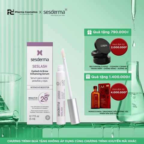 SESDERMA SESLASH Eyelash & Brow Enhancing Serum: Tinh Chất Dưỡng Mi & Lông Mày - Bí Quyết Cho Vẻ Ngoài Cuốn Hút Tự Nhiên