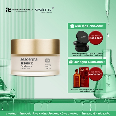 SESDERMA SESGEN 32 CELL ACTIVATING CREAM: Kem Kích Hoạt Tái Tạo & Trẻ Hoá Da Cấp Độ Tế Bào