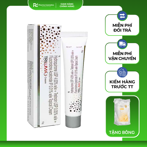 TRILUMA CREAM (ẤN ĐỘ): Giải Pháp Vàng Trị Nám, Tàn Nhang & Lão Hóa Chuyên Sâu