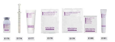 ERICSON LABORATOIRE LINE CORRECTION [BTX-HA] HI-PERFORMANCE LINE REDUCER KIT (4 SESSIONS) - Bộ Trị Liệu Xóa Nhăn & Làm Đầy Chuyên Sâu
