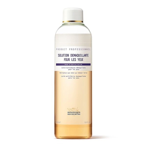 BIOLOGIQUE RECHERCHE SOLUTION DÉMAQUILLANTE POUR LES YEUX / DUNG DỊCH TẨY TRANG MẮT 250ML