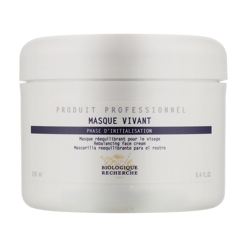 BIOLOGIQUE RECHERCHE MASQUE VIVANT / MẶT NẠ CÂN BẰNG, LÀM DỊU VÀ SE KHÍT LỖ CHÂN LÔNG 